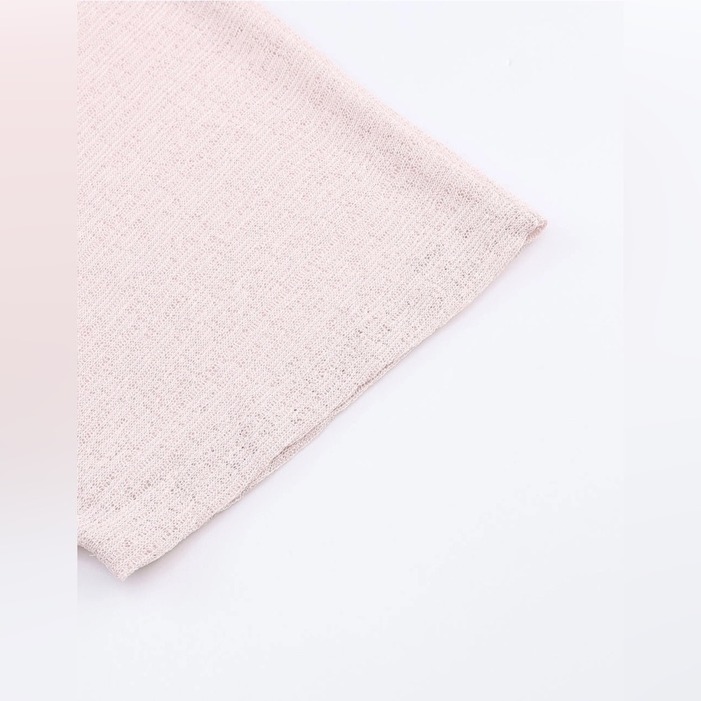 Pink Sheer Lightweight Knit Long Sleeve Cardigan | Pink | One Size - Picture 7 of 12